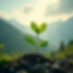 A serene landscape symbolizing personal growth