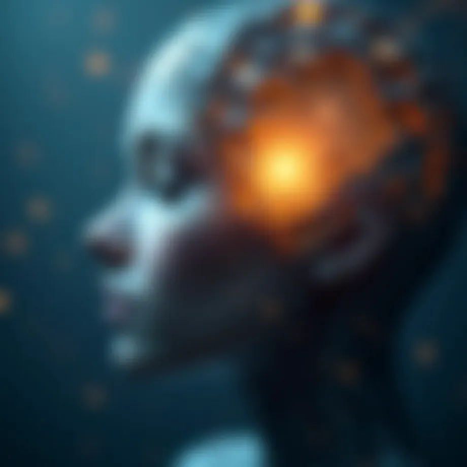 Abstract representation of self-awareness.