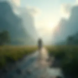 A serene landscape symbolizing clarity and new beginnings