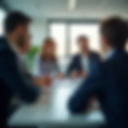 Dynamic leadership training session in action